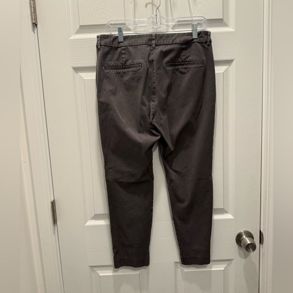 Old Navy Pixie High Rise Ankle Dark Heath Gray Pants Size 12. - Picture 4 of 6